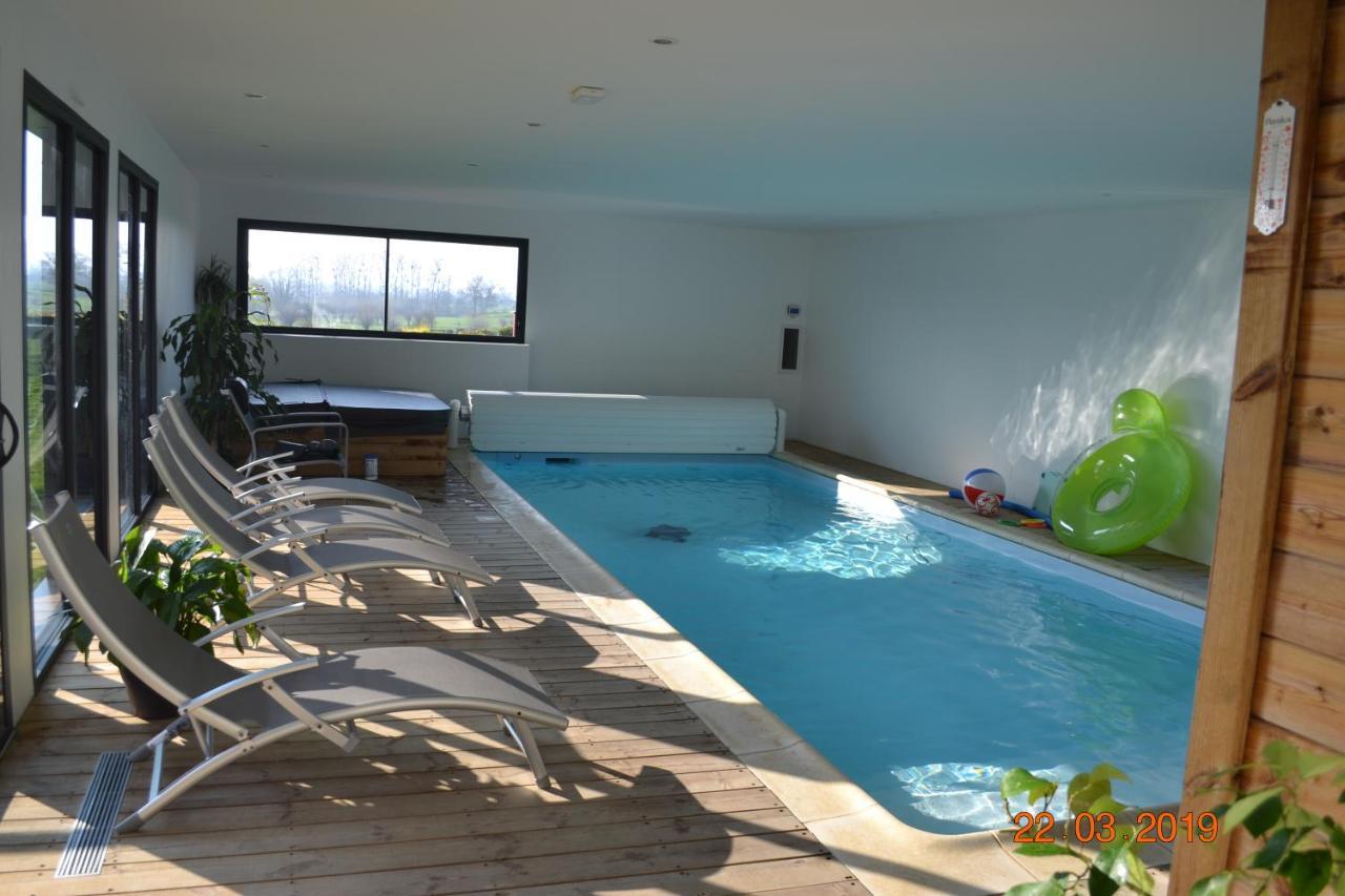 Piscine Interieure Privee Chauffee Toute L Annee Et Spa St Martin Saint-Martin-l'Hortier Bagian luar foto